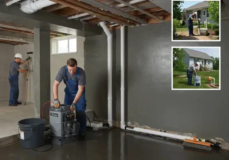 Basement Waterproofing and Flood Prevention process in Nashville, AR